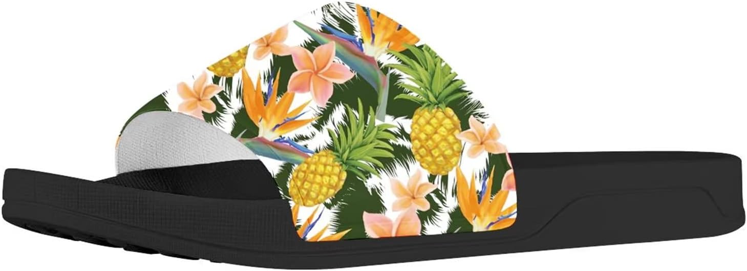 Мужские и женские слайд-сандалии Forchrinse с ярким тай-дай рисунком бабочки, легкие тапочки с открытым носком для комфорта, для дома и улицы, Tropical Pineapple Hibiscus
Мужские и женские слайд-сандалии Forchrinse с ярким тай-дай рисунком бабочки, легкие тапочки с открытым носком для комфорта, для дома и улицы, Tropical Pineapple Hibiscus