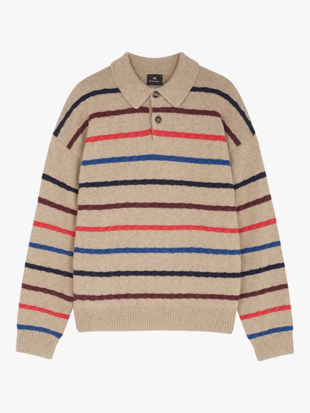 Поло из шерстяной смеси в полоску Paul Smith
Поло из шерстяной смеси в полоску Paul Smith