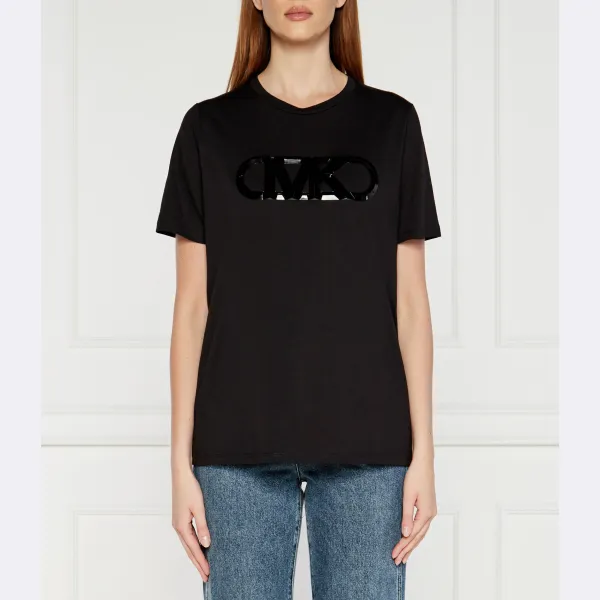 Футболка стандартного кроя Michael Kors, черный
Футболка стандартного кроя Michael Kors, черный