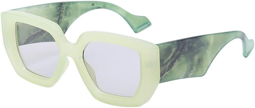 Женские солнцезащитные очки Jelly Color Punk в большой оправе с защитой от УФ-излучения UV400 для занятий спортом на открытом воздухе, бега и езды на велосипеде generic, Lightgreen
Женские солнцезащитные очки Jelly Color Punk в большой оправе с защитой от УФ-излучения UV400 для занятий спортом на открытом воздухе, бега и езды на велосипеде generic, Lightgreen