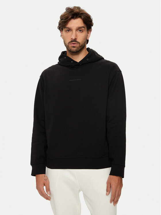 Толстовка обычного кроя Armani Exchange, черный
Толстовка обычного кроя Armani Exchange, черный