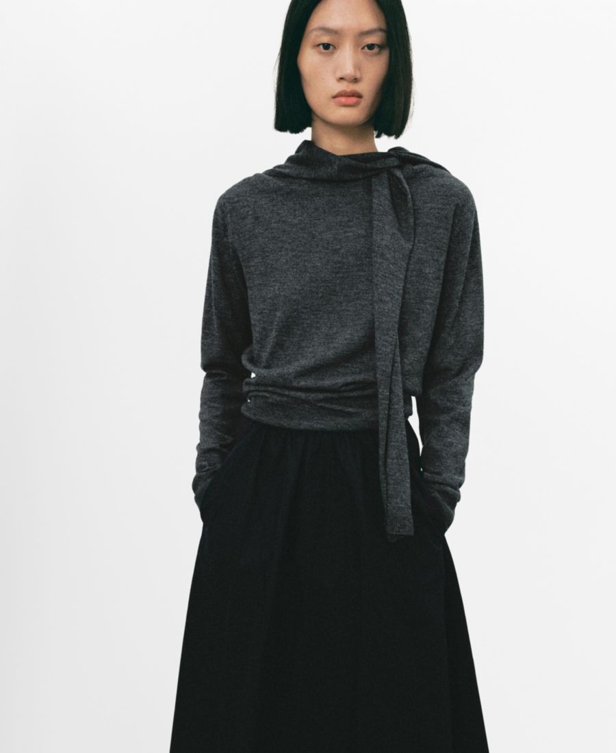 Женский свитер с комбинированным дизайном MANGO, Medium Heather Gray
Женский свитер с комбинированным дизайном MANGO, Medium Heather Gray