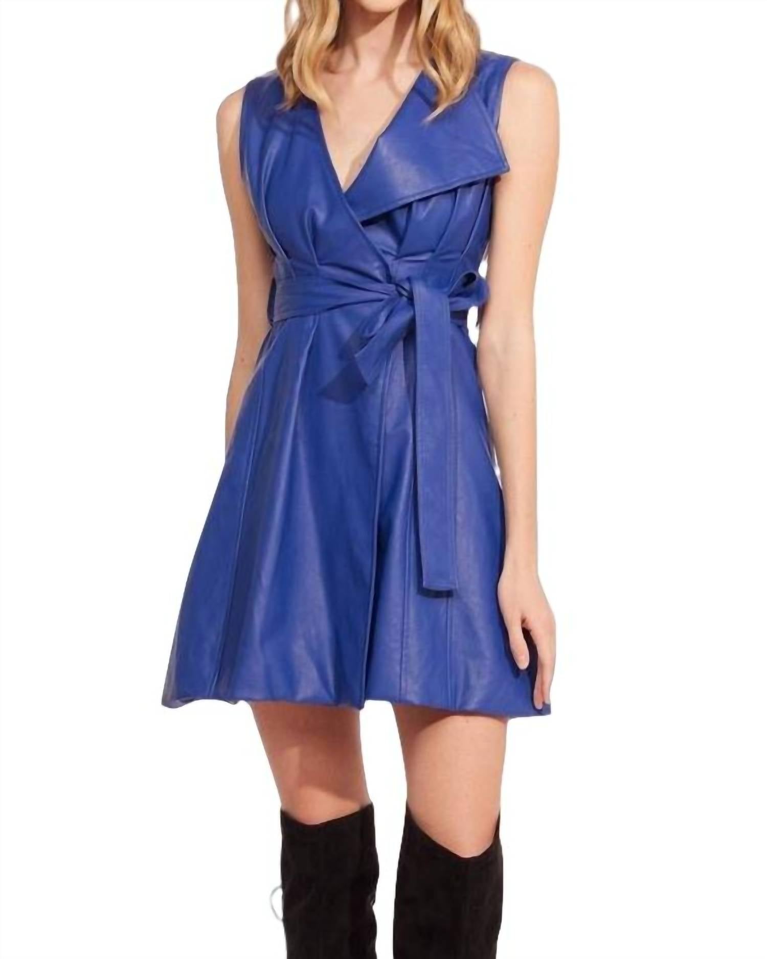 Платье Wesley в цвете кобальта EVA FRANCO, цвет cobalt 
Платье Wesley в цвете кобальта EVA FRANCO, цвет cobalt