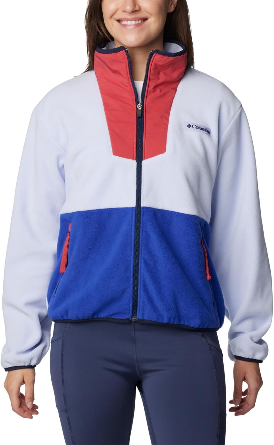 Columbia женская куртка Sequoia Grove Full Zip Fleece, Snowdrift/Clematis Blue
Columbia женская куртка Sequoia Grove Full Zip Fleece, Snowdrift/Clematis Blue