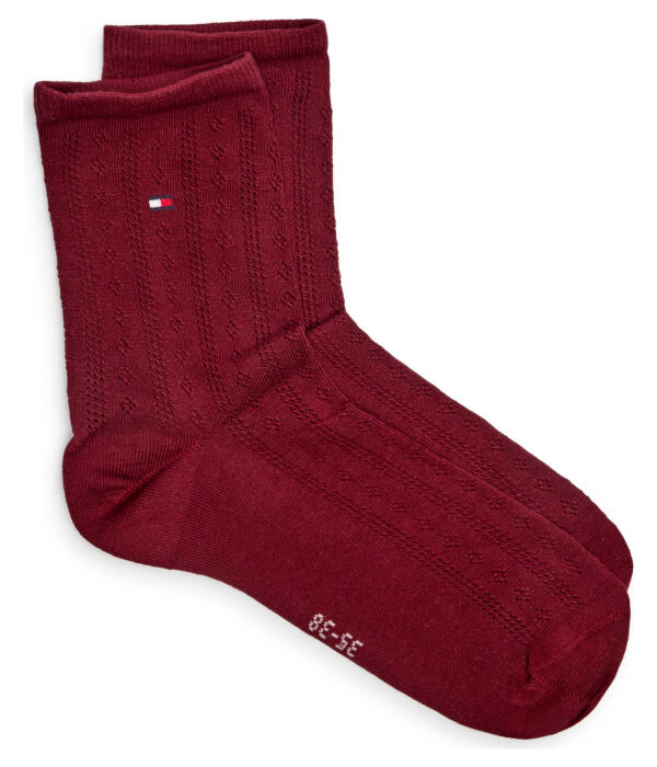 Носки Tommy Hilfiger однотонные, бургундия
Носки Tommy Hilfiger однотонные, бургундия