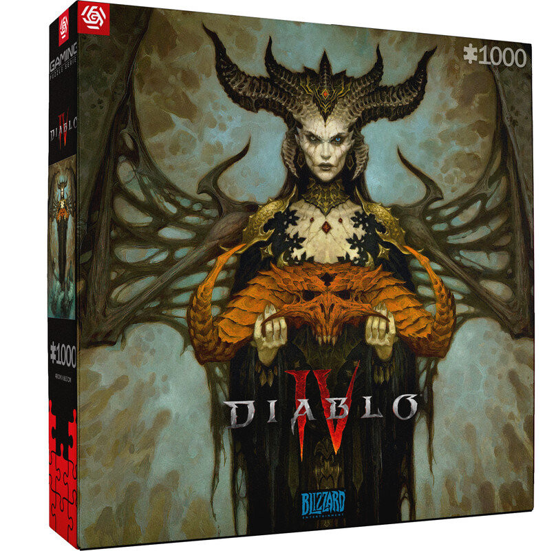 Пазл, Good Loot, Игровой пазл, Diablo IV: Lilith, 1000 шт.
Пазл, Good Loot, Игровой пазл, Diablo IV: Lilith, 1000 шт.