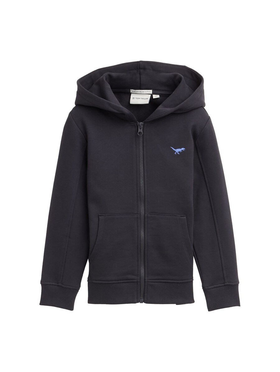 Толстовка с капюшоном на молнии TOM TAILOR, темно-серый
Толстовка с капюшоном на молнии TOM TAILOR, темно-серый