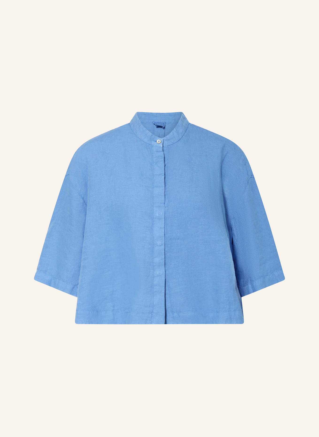 Льняная блузка с рукавами 3/4 120%Lino, синий
Льняная блузка с рукавами 3/4 120%Lino, синий