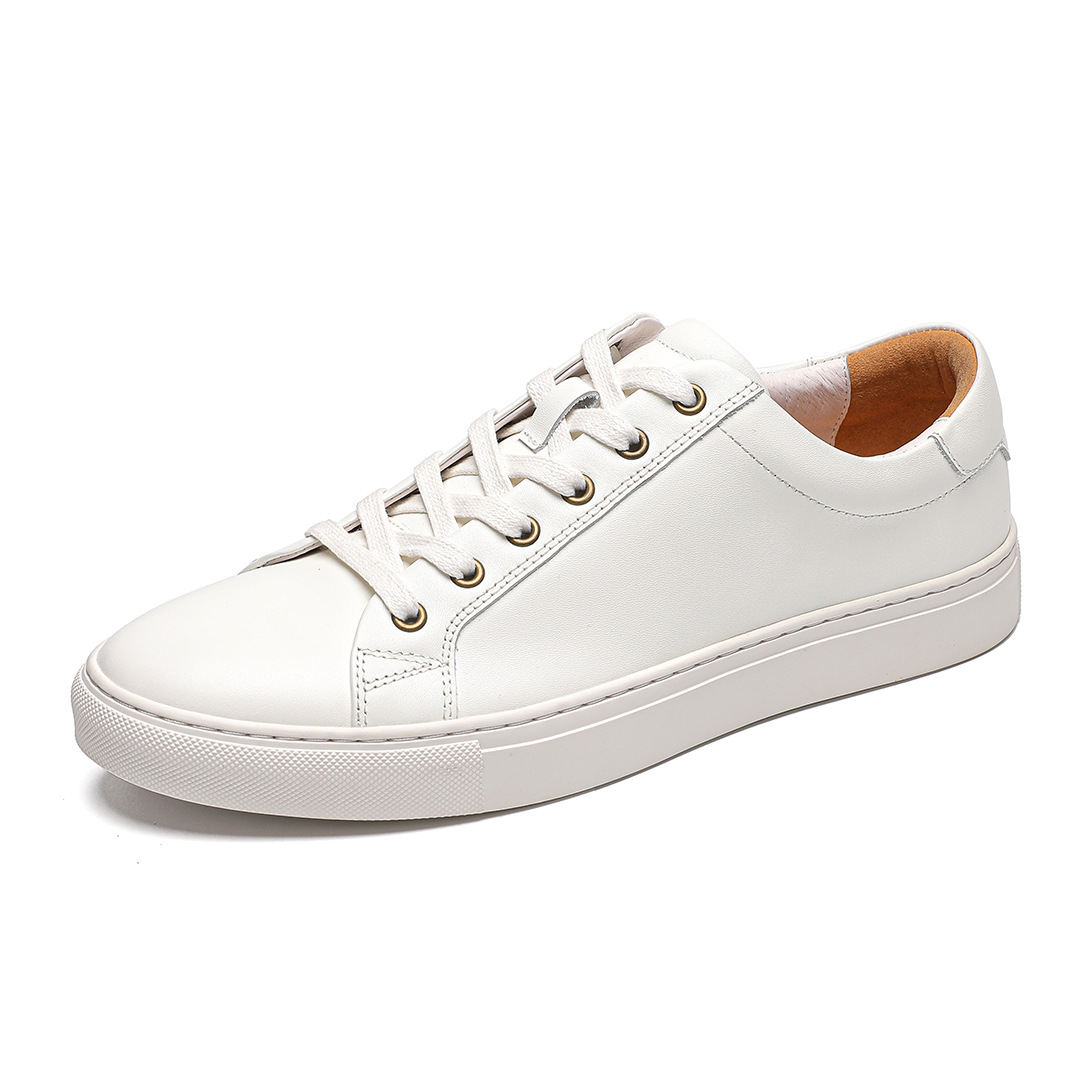 Devanro Износостойкие дышащие низкие скейтерские кроссовки мужские белые, цвет White
Devanro Износостойкие дышащие низкие скейтерские кроссовки мужские белые, цвет White