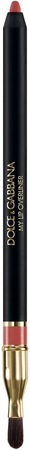 Карандаш для губ с кисточкой Dolce&Gabbana My Lip Overliner, 10 My Pinky Coral - Pink Muted Coral 1,2 g
Карандаш для губ с кисточкой Dolce&Gabbana My Lip Overliner, 10 My Pinky Coral - Pink Muted Coral 1,2 g