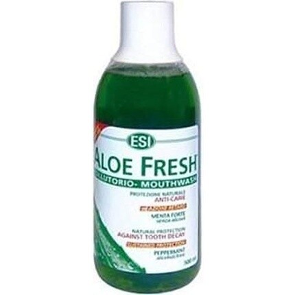 ESI Aloe Fresh Mint Retard Strong ополаскиватель для рта 250 мл
ESI Aloe Fresh Mint Retard Strong ополаскиватель для рта 250 мл