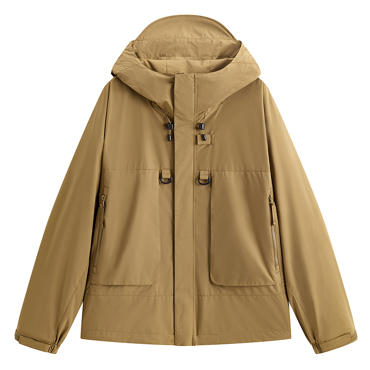 Куртка-пуховик с капюшоном и молниями Loose Fit для мужчин PEACEBIRD MEN, forester tea коричневый 1
Куртка-пуховик с капюшоном и молниями Loose Fit для мужчин PEACEBIRD MEN, forester tea коричневый 1