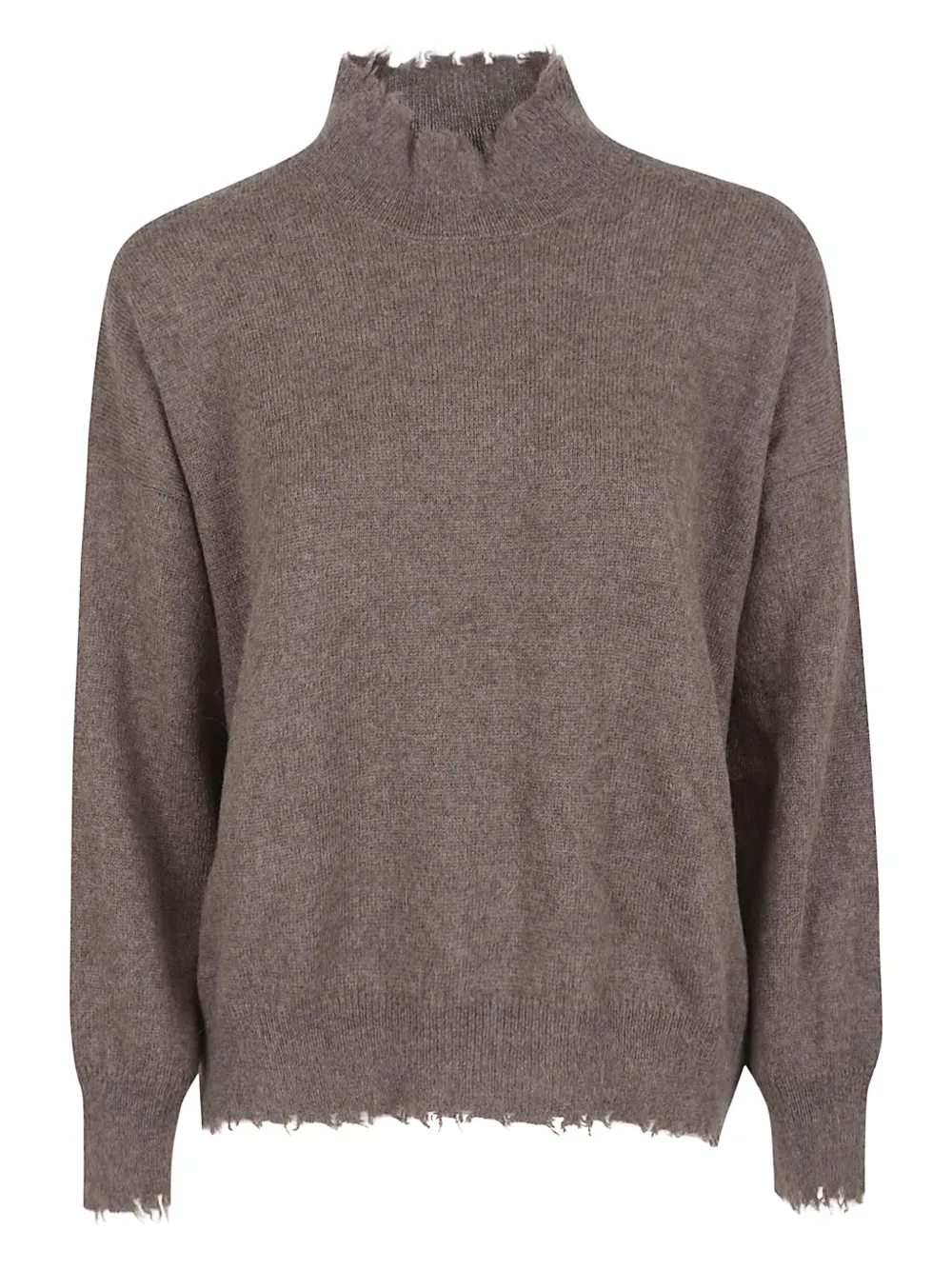 Свитер с необработанными краями Antonelli, коричневый
Свитер с необработанными краями Antonelli, коричневый