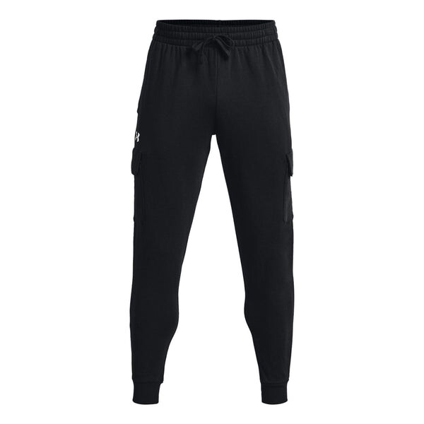 Брюки rival fleece cargo joggers 'black white' Under Armour, черный
Брюки rival fleece cargo joggers 'black white' Under Armour, черный