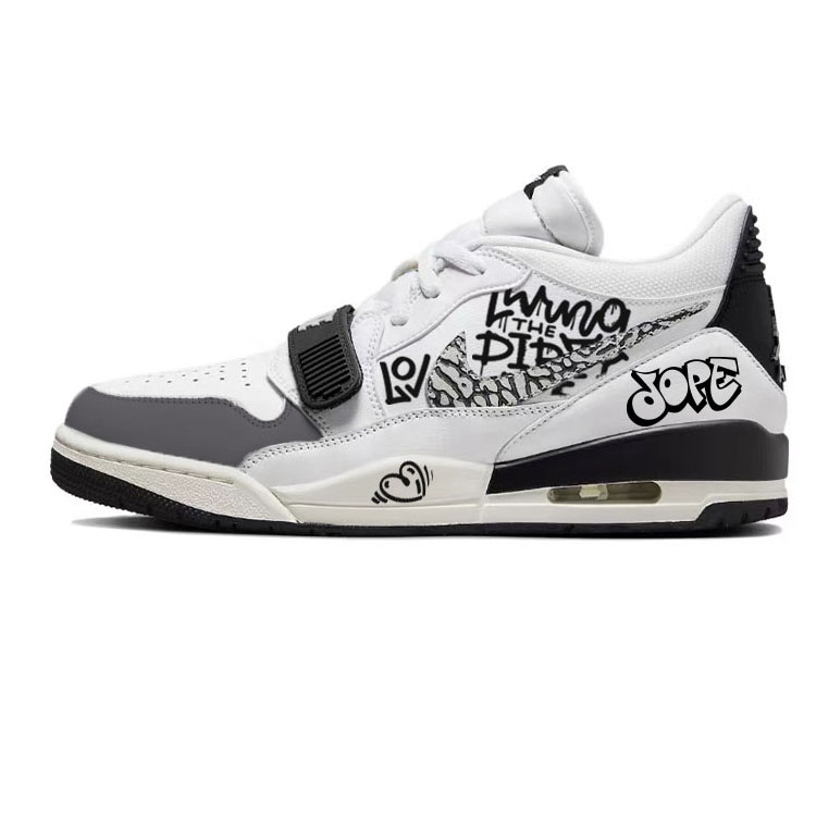 Jordan Баскетбольные кроссовки Legacy 312 с мягкой подошвой, износостойкие, нескользящие, винтажные, белые, черные
Jordan Баскетбольные кроссовки Legacy 312 с мягкой подошвой, износостойкие, нескользящие, винтажные, белые, черные