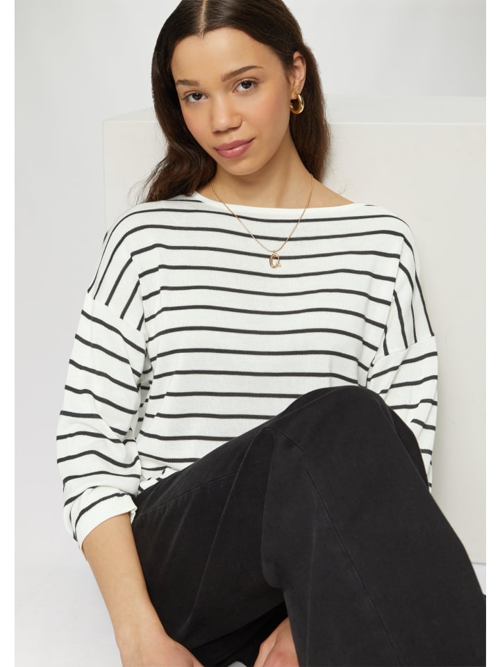 Вязаный свитер QS, цвет schwarz-weiß
Вязаный свитер QS, цвет schwarz-weiß