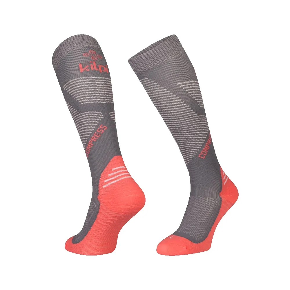 Носки Kilpi Compress long, серый 
Носки Kilpi Compress long, серый