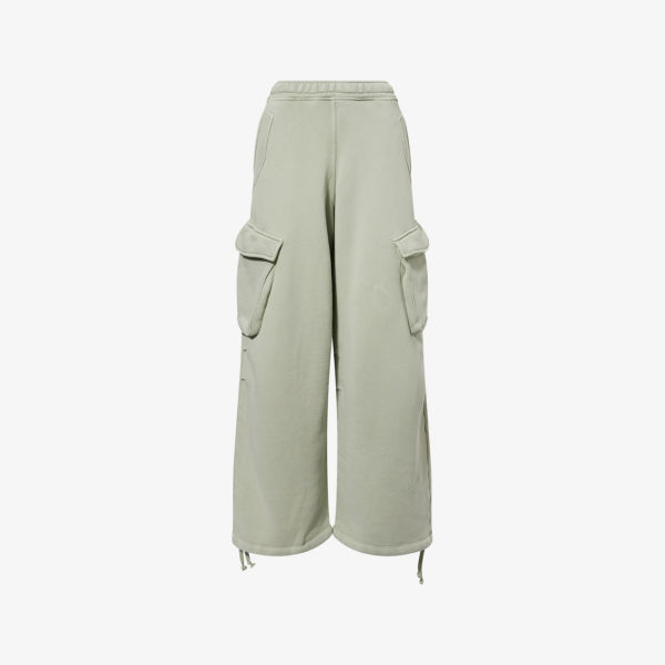 Спортивные брюки Represent прямые хлопковые, светло-зеленый
Спортивные брюки Represent прямые хлопковые, светло-зеленый