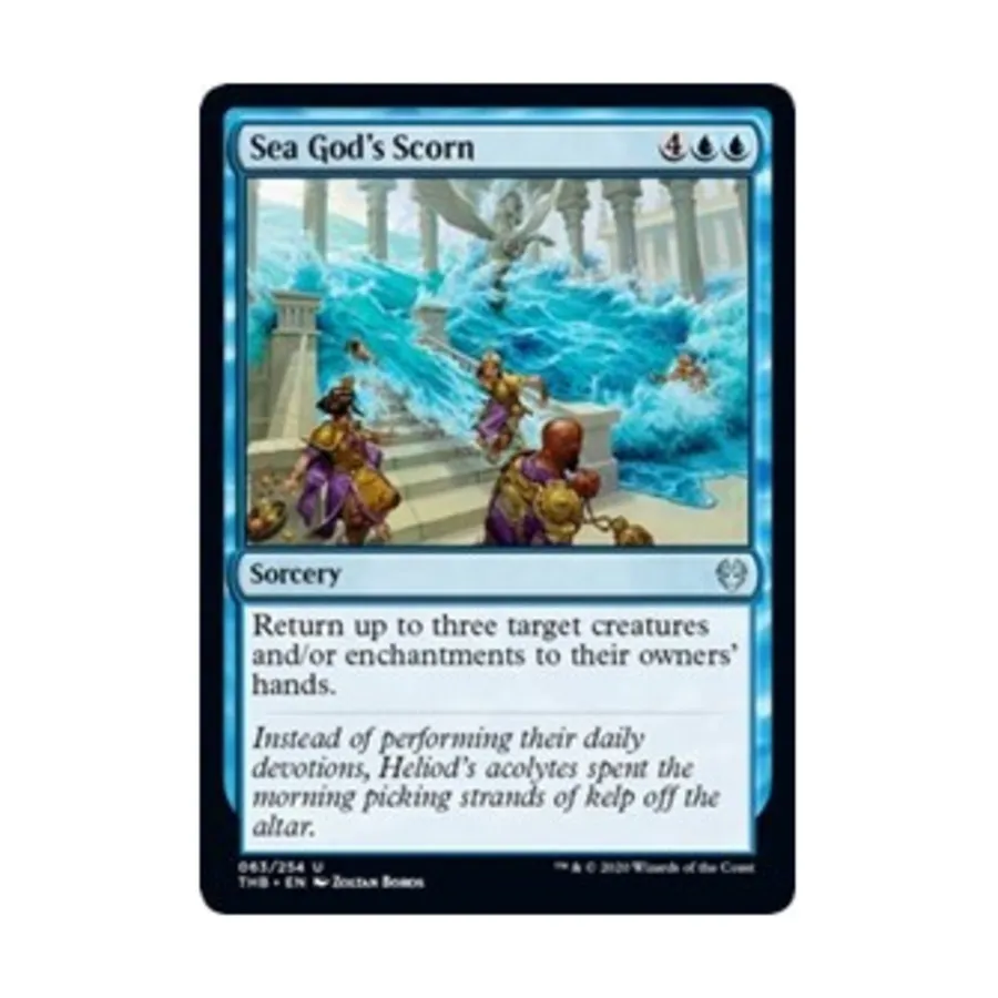 CCG Презрение морского бога (U), MTG - Theros Beyond Death
CCG Презрение морского бога (U), MTG - Theros Beyond Death