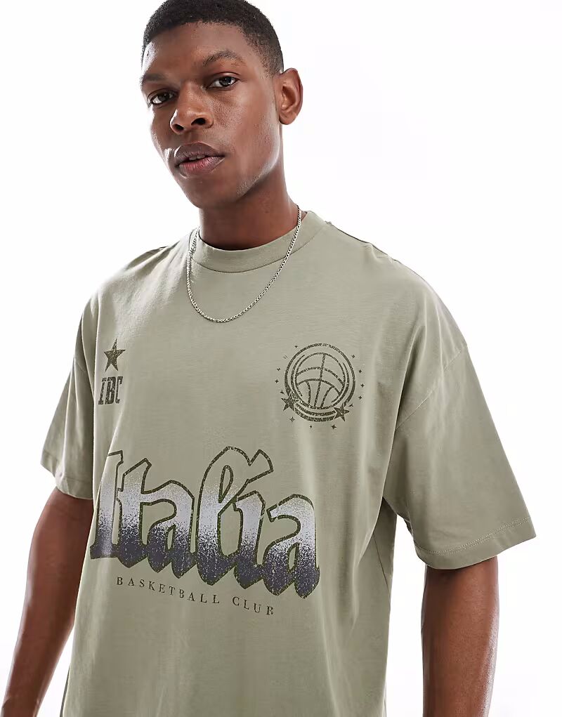 Футболка свободного кроя ASOS DESIGN с принтом города спереди в цвете светло-хаки
Футболка свободного кроя ASOS DESIGN с принтом города спереди в цвете светло-хаки