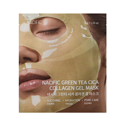 Маска-гель с коллагеном Green Tea Cica Nacific
Маска-гель с коллагеном Green Tea Cica Nacific