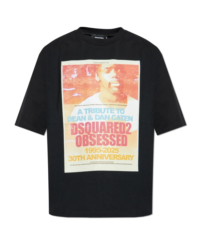 Футболка с принтом Dsquared2, черный
Футболка с принтом Dsquared2, черный