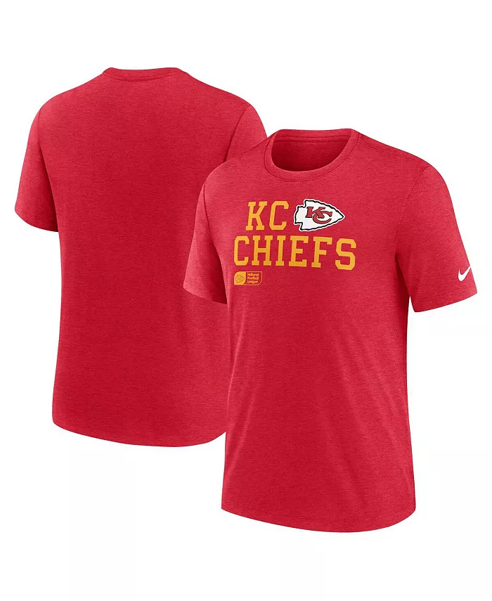 Мужская футболка Kansas City Chiefs с наложенным логотипом, трикотаж из смесовой ткани, красная Nike
Мужская футболка Kansas City Chiefs с наложенным логотипом, трикотаж из смесовой ткани, красная Nike