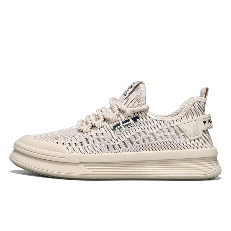 JANECO Скользоустойчивые износостойкие дышащие мужские лоу-топы бежевые, цвет Beige
JANECO Скользоустойчивые износостойкие дышащие мужские лоу-топы бежевые, цвет Beige