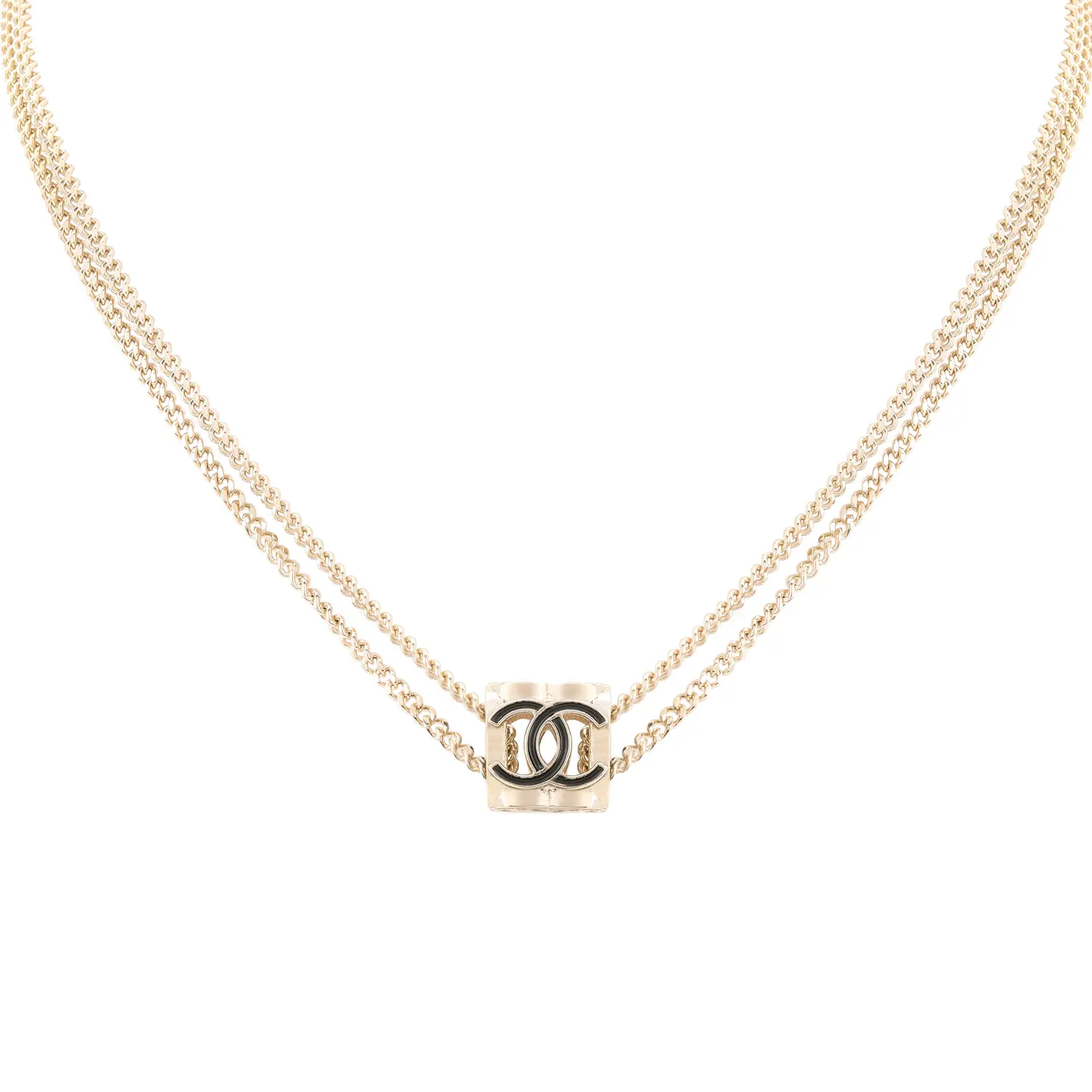 Женское черное ожерелье CHANEL, черный
Женское черное ожерелье CHANEL, черный
