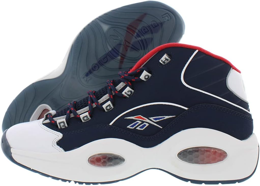 Мужские кроссовки Reebok Question Mid для фитнеса и баскетбола, белый/черный/красный
Мужские кроссовки Reebok Question Mid для фитнеса и баскетбола, белый/черный/красный