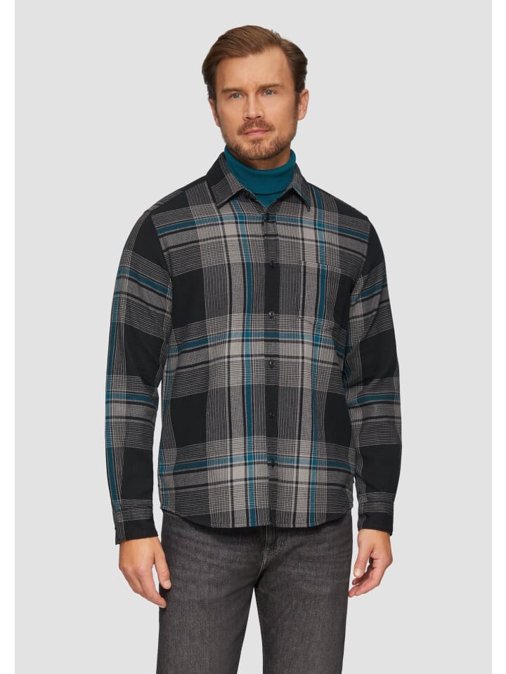 Рубашка s.Oliver Hemd langarm, черный
Рубашка s.Oliver Hemd langarm, черный