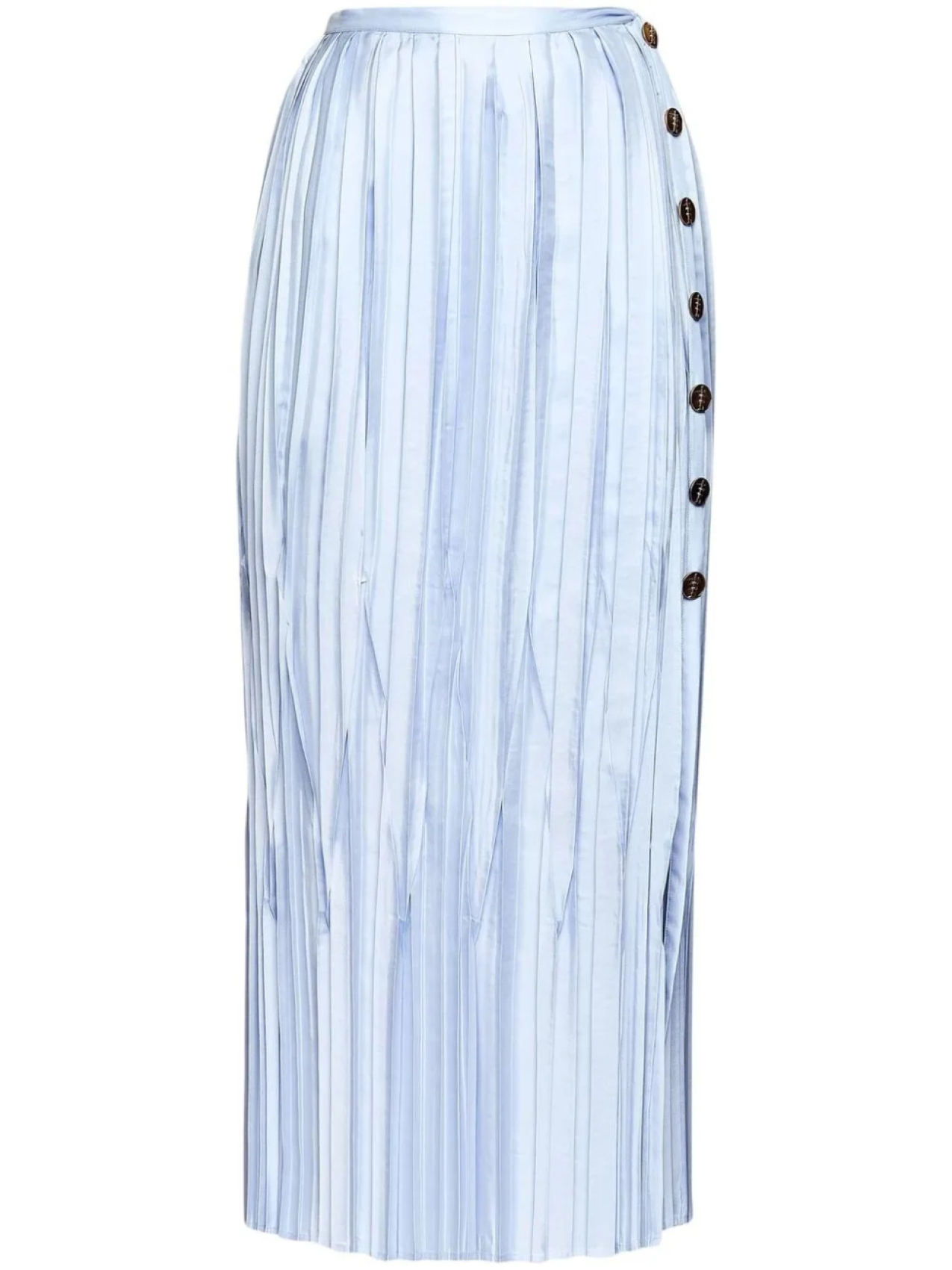 Ferragamo шелковая юбка миди со складками, синий
Ferragamo шелковая юбка миди со складками, синий
