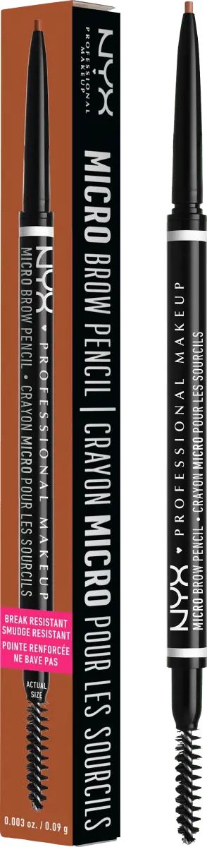 Карандаш для бровей Micro 03.5 Rich Auburn 0,09 0г NYX PROFESSIONAL MAKEUP
Карандаш для бровей Micro 03.5 Rich Auburn 0,09 0г NYX PROFESSIONAL MAKEUP