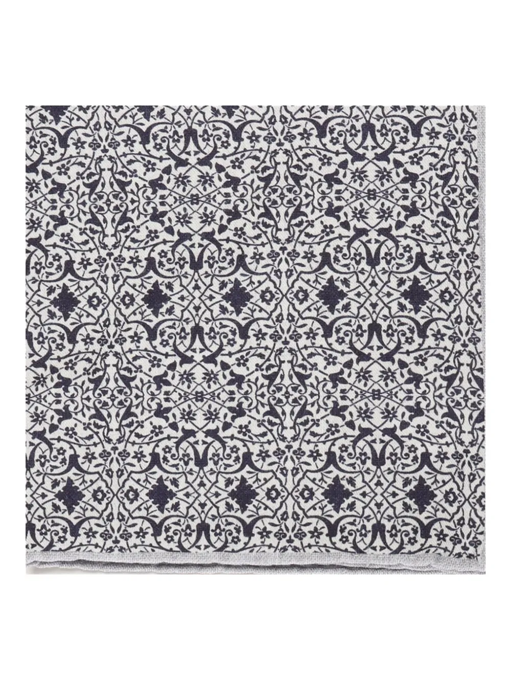 Шарф с цветочным узором Eleventy, синий 
Шарф с цветочным узором Eleventy, синий