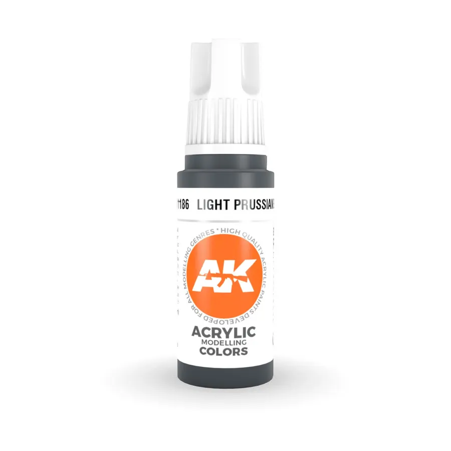 Светлый прусский синий (17 мл), 3rd Gen Acrylic - Blues & Purples 
Светлый прусский синий (17 мл), 3rd Gen Acrylic - Blues & Purples