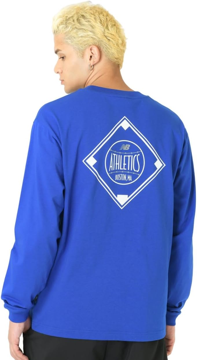 Футболка с длинным рукавом New Balance Diamond Athletics (MT43949) - представлена в категории FINE BOYS. Мужская футболка с длинным рукавом из плотной ткани
Футболка с длинным рукавом New Balance Diamond Athletics (MT43949) - представлена в категории FINE BOYS. Мужская футболка с длинным рукавом из плотной ткани