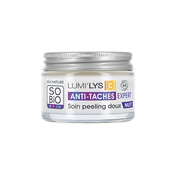 Мягко отшелушивающий ночной крем для лица, 50 мл So'Bio Etic Lumi' lys c
Мягко отшелушивающий ночной крем для лица, 50 мл So'Bio Etic Lumi' lys c