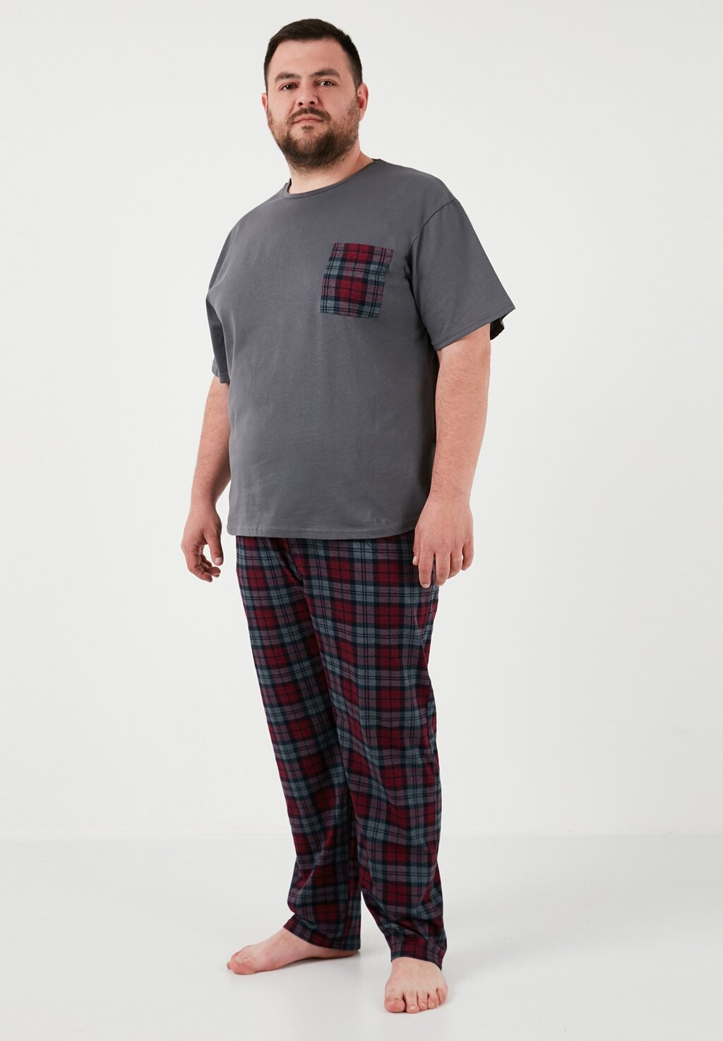 Пижамный комплект PLUS SIZE Buratti, антрацит
Пижамный комплект PLUS SIZE Buratti, антрацит