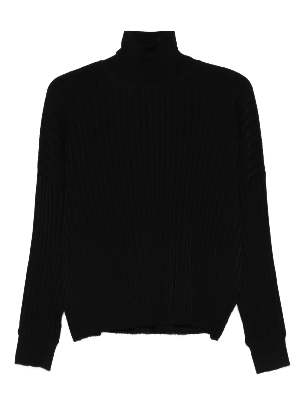 Топ Kaslya с высоким воротом в рубчик Christian Wijnants, черный
Топ Kaslya с высоким воротом в рубчик Christian Wijnants, черный