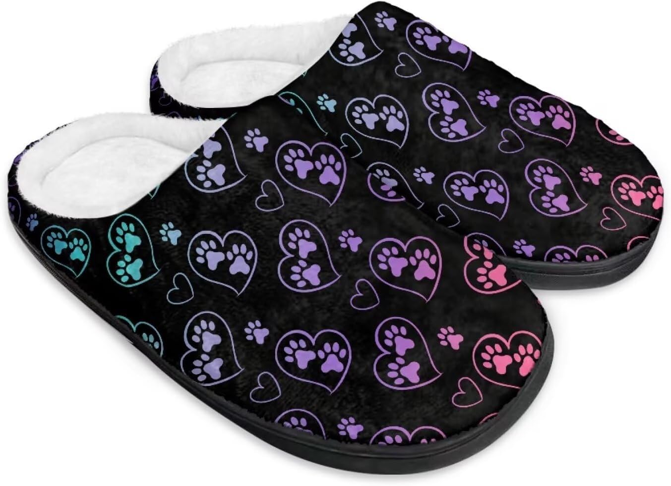 Зимние домашние тапочки Pzuqiu для женщин и мужчин, легкие, без шнурков, мягкие, размеры 34-50, Rainbow Paw Heart
Зимние домашние тапочки Pzuqiu для женщин и мужчин, легкие, без шнурков, мягкие, размеры 34-50, Rainbow Paw Heart