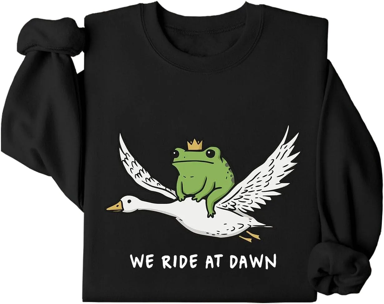 Толстовка We Ride at Dawn Frog с капюшоном MQZUO
Толстовка We Ride at Dawn Frog с капюшоном MQZUO