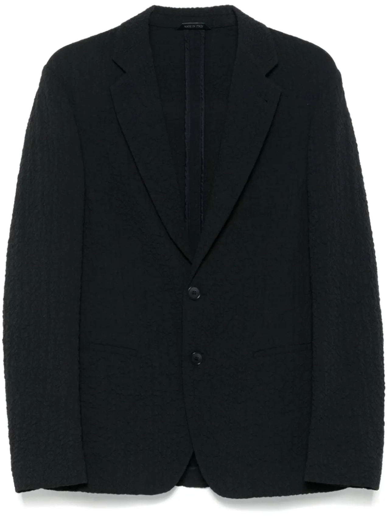 Пиджак с жатым эффектом Giorgio Armani, синий
Пиджак с жатым эффектом Giorgio Armani, синий