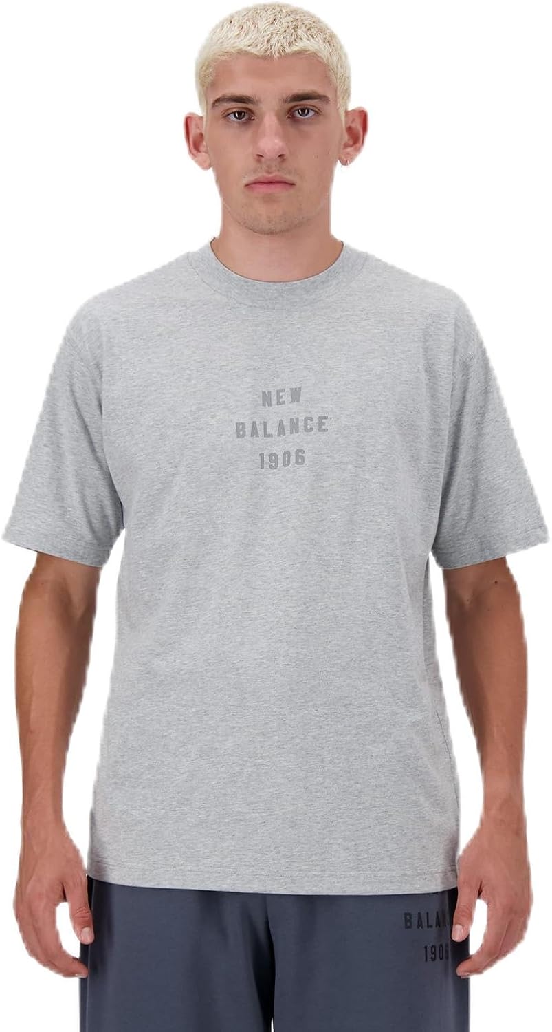 Мужская футболка с коротким рукавом New Balance (MT41519), серый
Мужская футболка с коротким рукавом New Balance (MT41519), серый