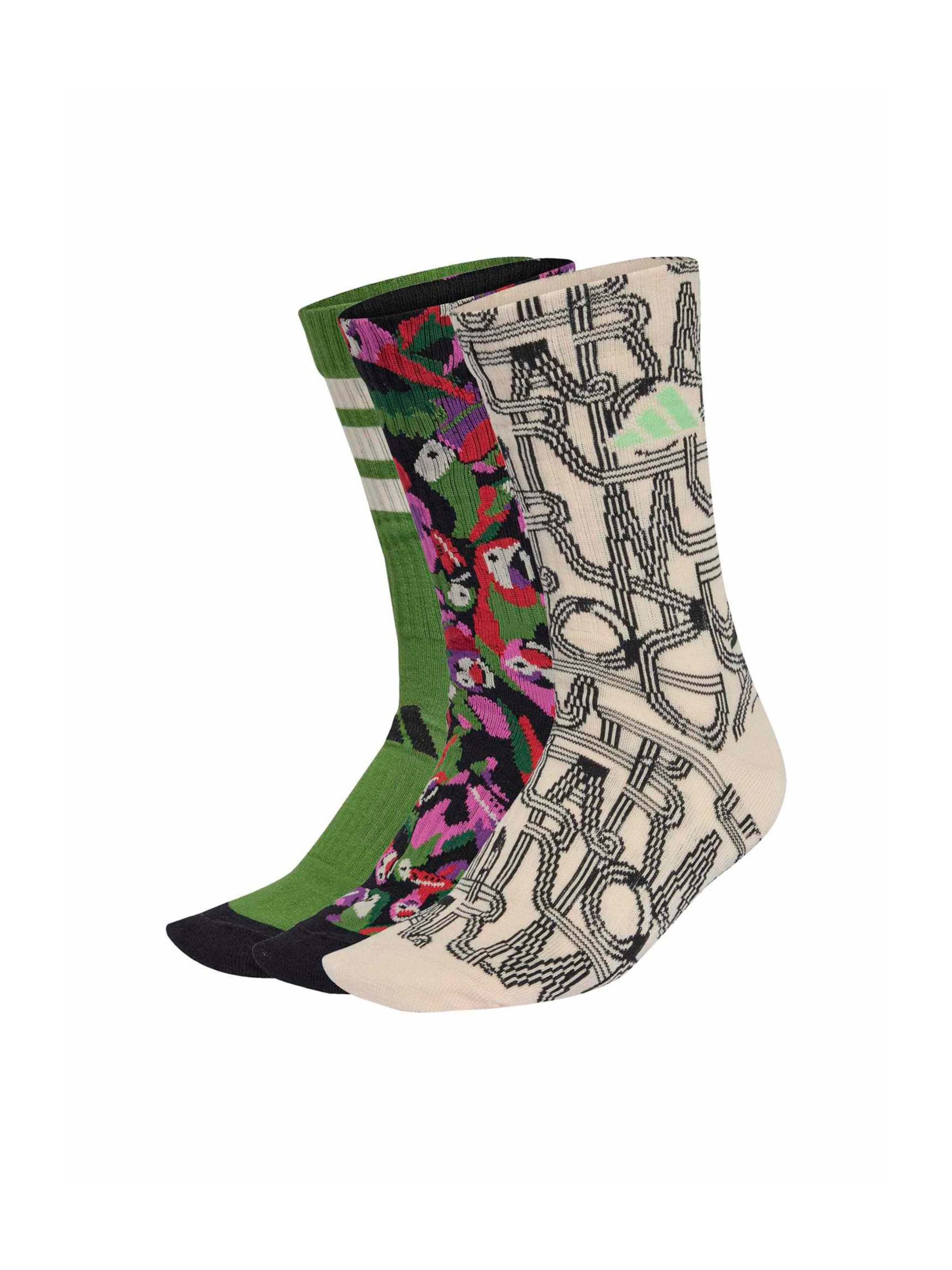 Adidas Performance Спортивные носки в цветах Cream, Green, Black
Adidas Performance Спортивные носки в цветах Cream, Green, Black