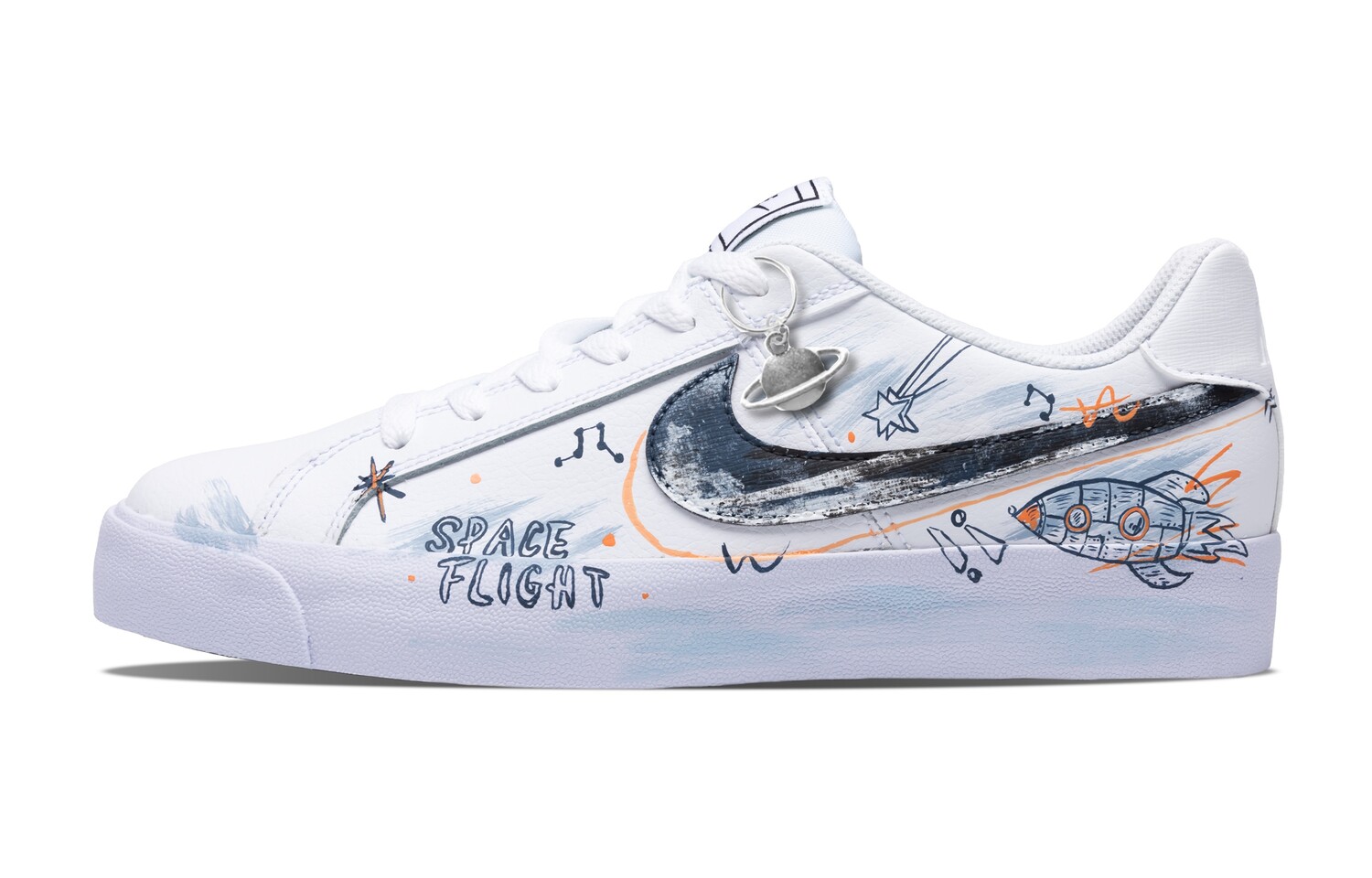 Кроссовки Nike Court Royale Skateboarding Shoes Unisex Low-top White/blue/black, белый/синий
Кроссовки Nike Court Royale Skateboarding Shoes Unisex Low-top White/blue/black, белый/синий