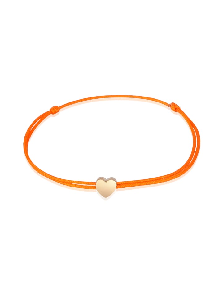 Elli Браслет из серебра 925 пробы с сердечком оранжевого цвета
Elli Браслет из серебра 925 пробы с сердечком оранжевого цвета