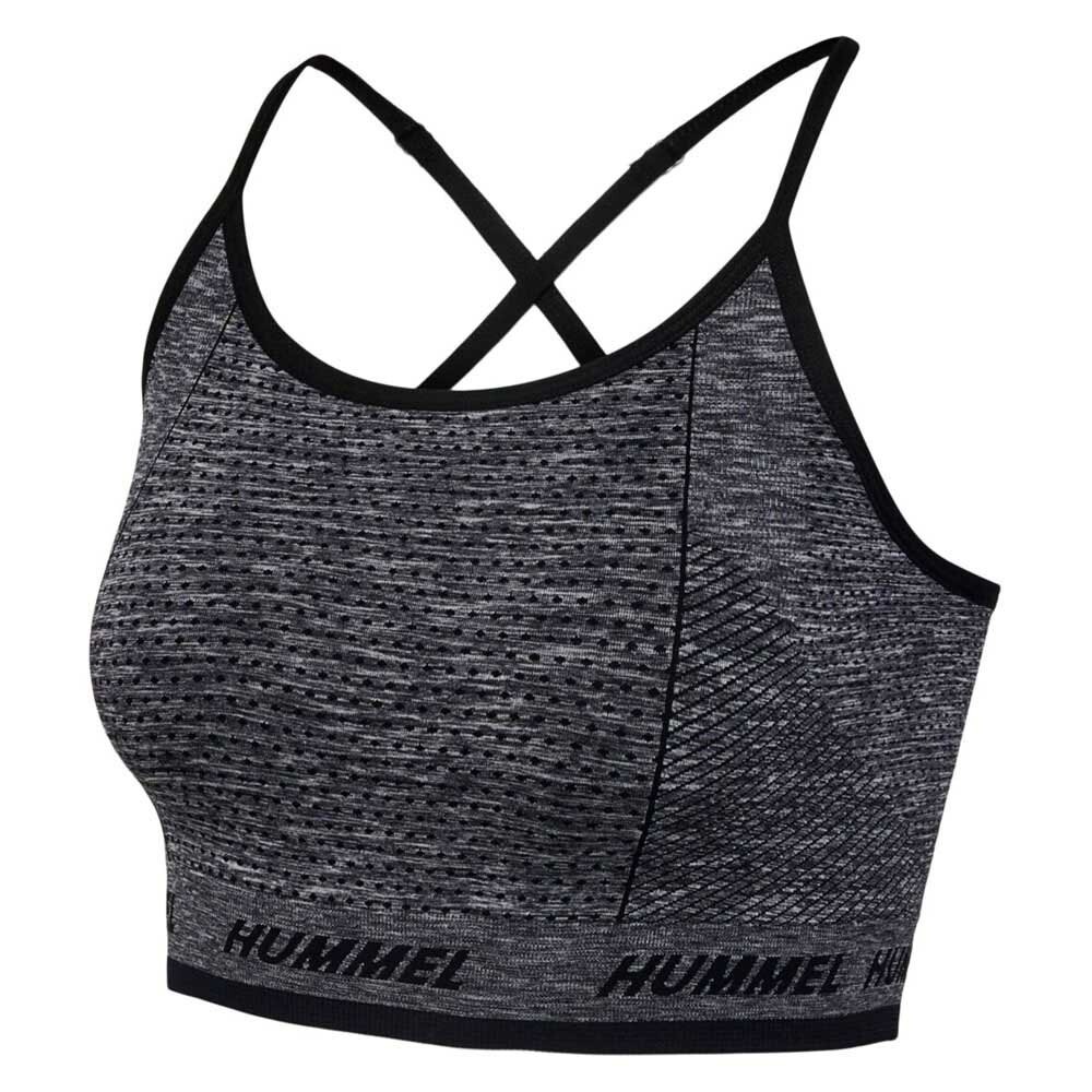 Бесшовный спортивный топ Hummel Cami, черный
Бесшовный спортивный топ Hummel Cami, черный