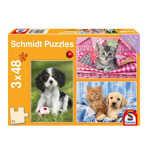 Пазлы My Cutest Baby Animals (3X48Pc)
Пазлы My Cutest Baby Animals (3X48Pc)