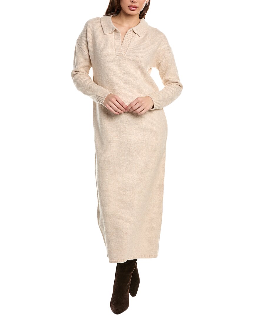 525 Америка Raya Polo свитер-платье 525 America, бежевый
525 Америка Raya Polo свитер-платье 525 America, бежевый