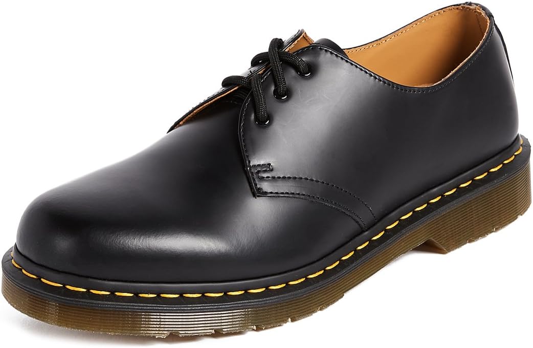 Dr. Martens unisex 1461 3-Eye Gibson, Black
Dr. Martens unisex 1461 3-Eye Gibson, Black